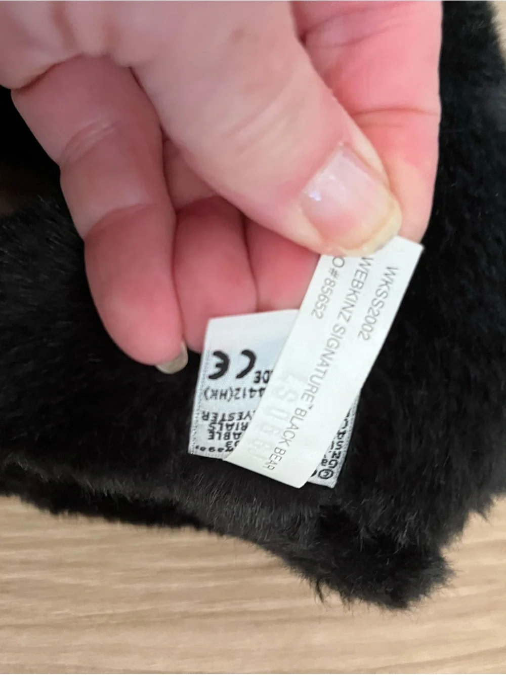 Ganz Webkinz Signature Black Bear WKSS2002 10